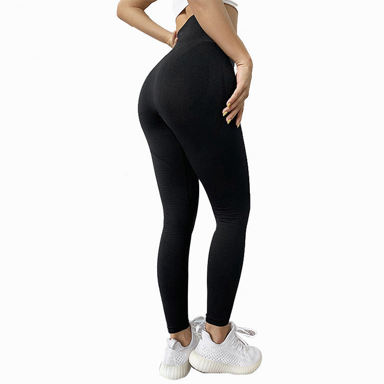 High-Waist Seamless Yoga Leggings | Sculpt & Stretch Collection