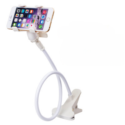 360° Adjustable Lazy Phone Holder 📲 | Flexible Gooseneck Clamp Stand for Bed, Desk & Kitchen