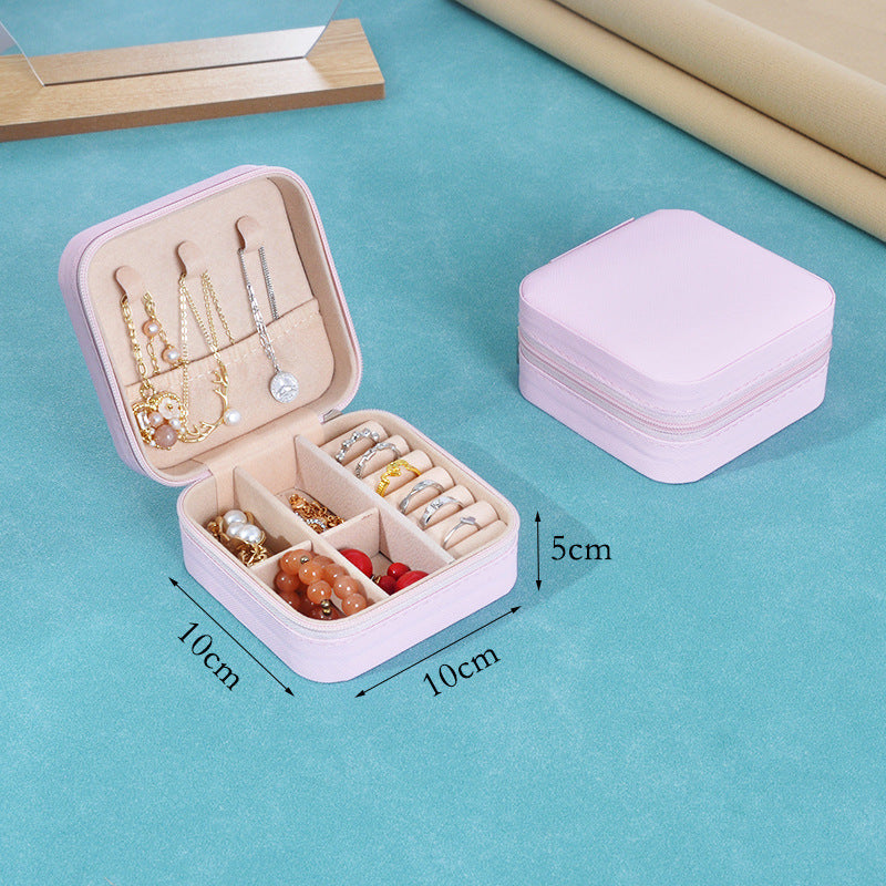💎 Jewelry Organizer Portable Small Trinket Storage Box