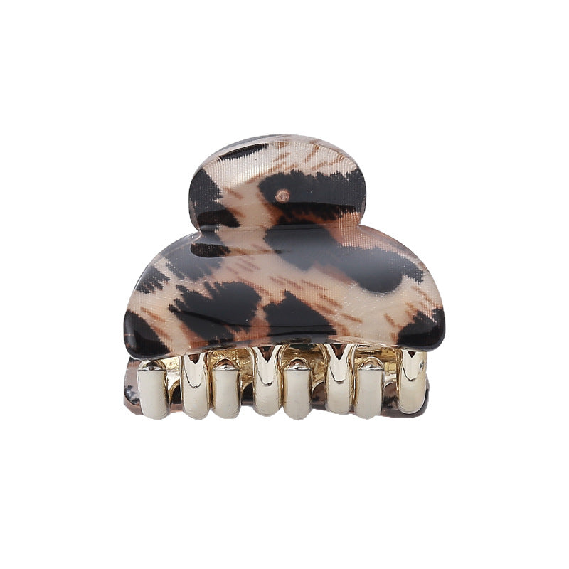 🐆 Leopard Print Acrylic Hair Clip – Chic & Bold Style