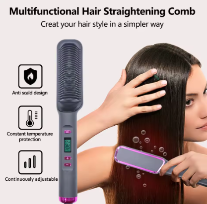 Comb Hair Straightener