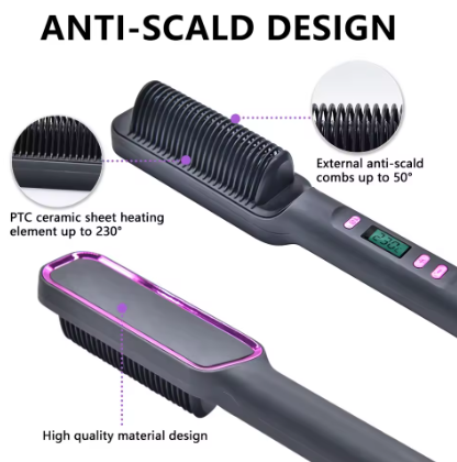 Comb Hair Straightener
