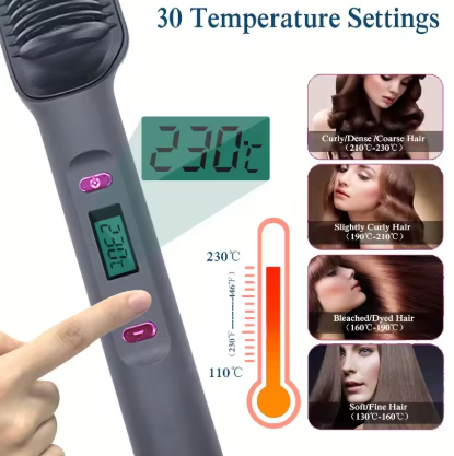 Comb Hair Straightener