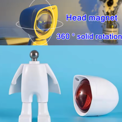 Mini Robot Sunset Projector Light