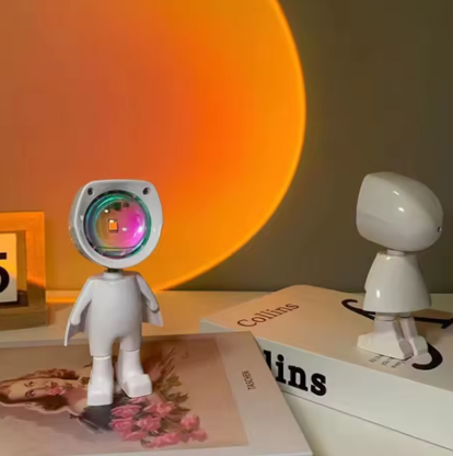 Mini Robot Sunset Projector Light