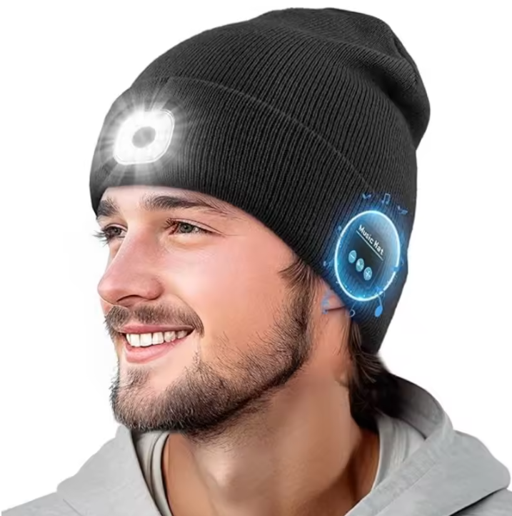 Bluetooth Beanie with Light