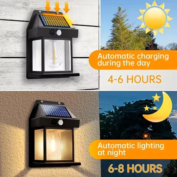 Outdoor Waterproof Solar Wall Lamp